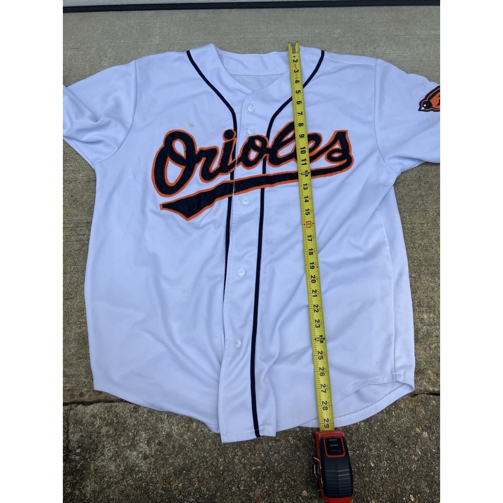 Vintage Baltimore Orioles Charles Johnson Signed Teal Majestic Jersey Sz Large - Picture 7 of 7